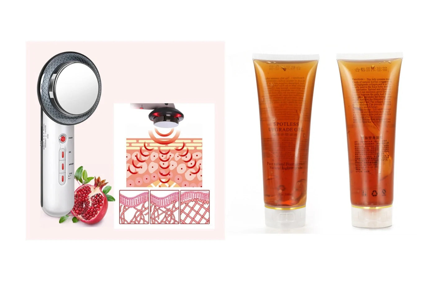 Advanced skin rejuvenation instrument with collagen and hyaluronic acid for youthful skin