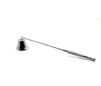 24cm stainless steel candle extinguisher with frosted handle in four colour options