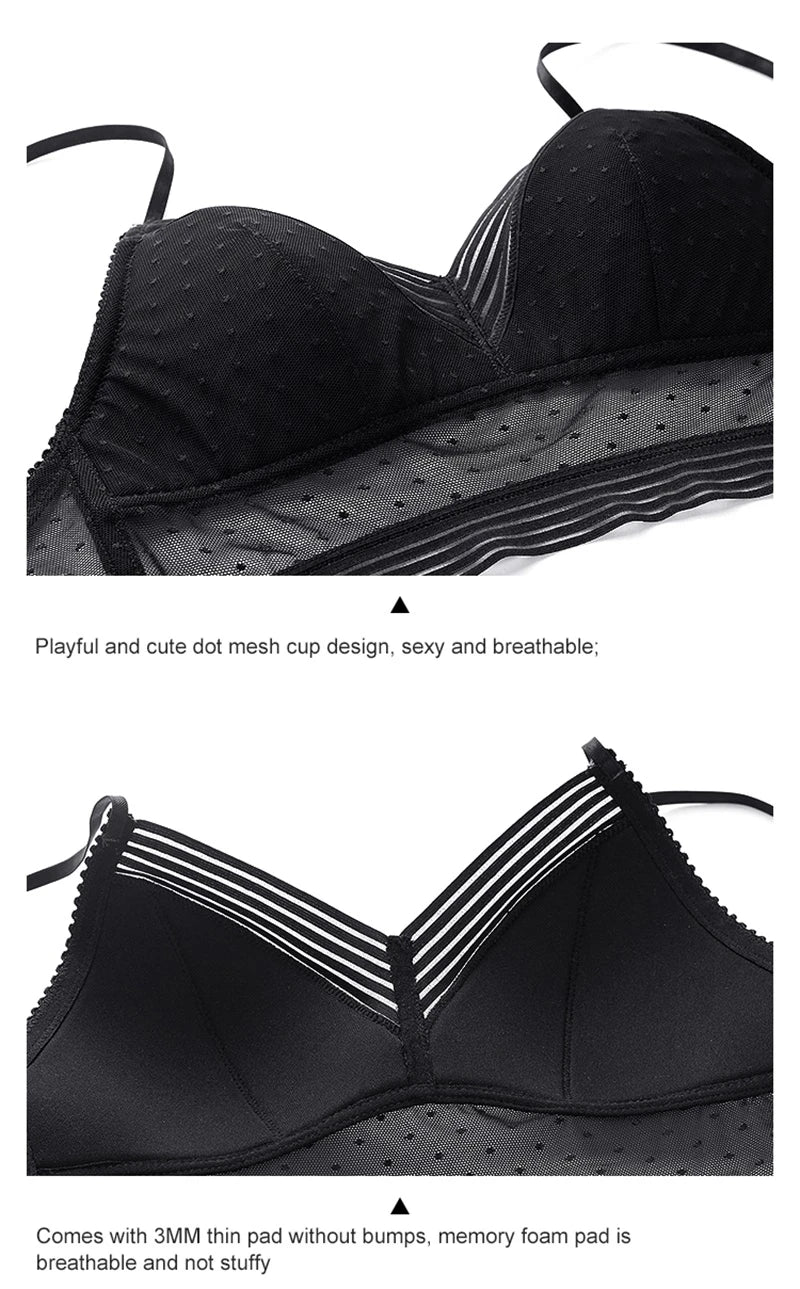 Backless bra with thin lace detailing, providing a seamless and invisible look under clothing