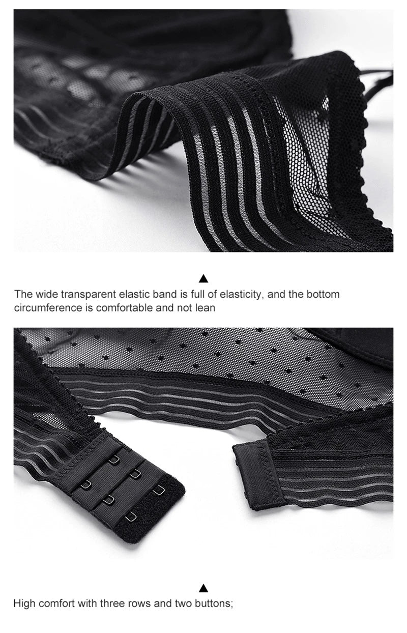 Backless bra with thin lace detailing, providing a seamless and invisible look under clothing