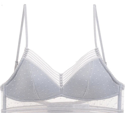 Backless bra with thin lace detailing, providing a seamless and invisible look under clothing