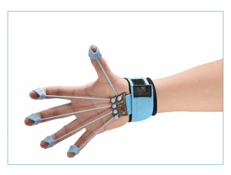Adjustable Hand Yoga Resistance Band for finger strength training with three tension levels