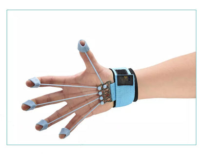 Adjustable Hand Yoga Resistance Band for finger strength training with three tension levels