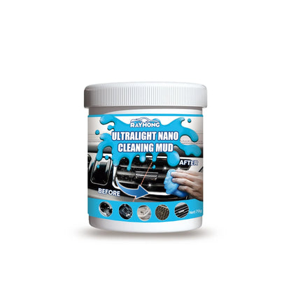 70g car interior cleaning soft gel adhesive for dust removal from vents and crevices.