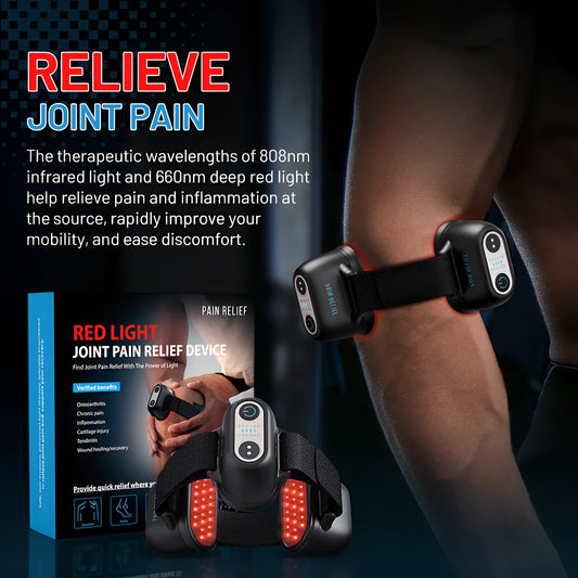 Black adjustable strap physiotherapy instrument for joint and muscle care