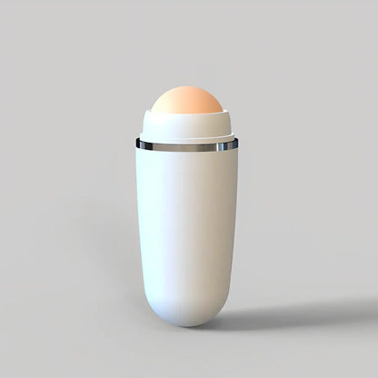 Portable volcanic stone oil absorbing ball measuring 3×8×2cm in white, black, and pink colour options