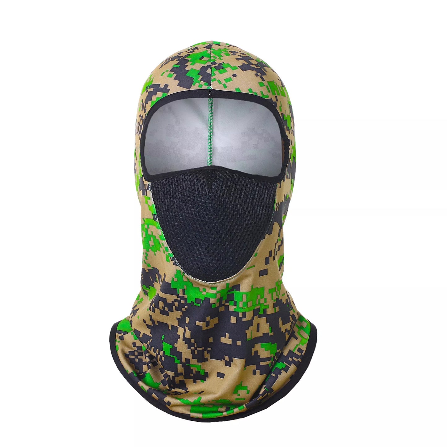 Printed Breathable Headgear Mask in various colors for windproof and sunscreen protection