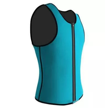 Men's Sports Vest Rubber Corset in multiple colors for body shaping and support