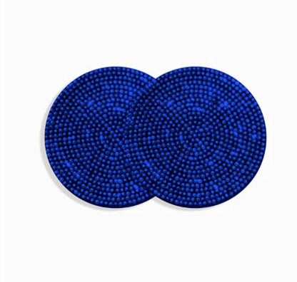 Universal Anti-Slip Silicone Cup Holder Insert with Crystal Rhinestones for Cars