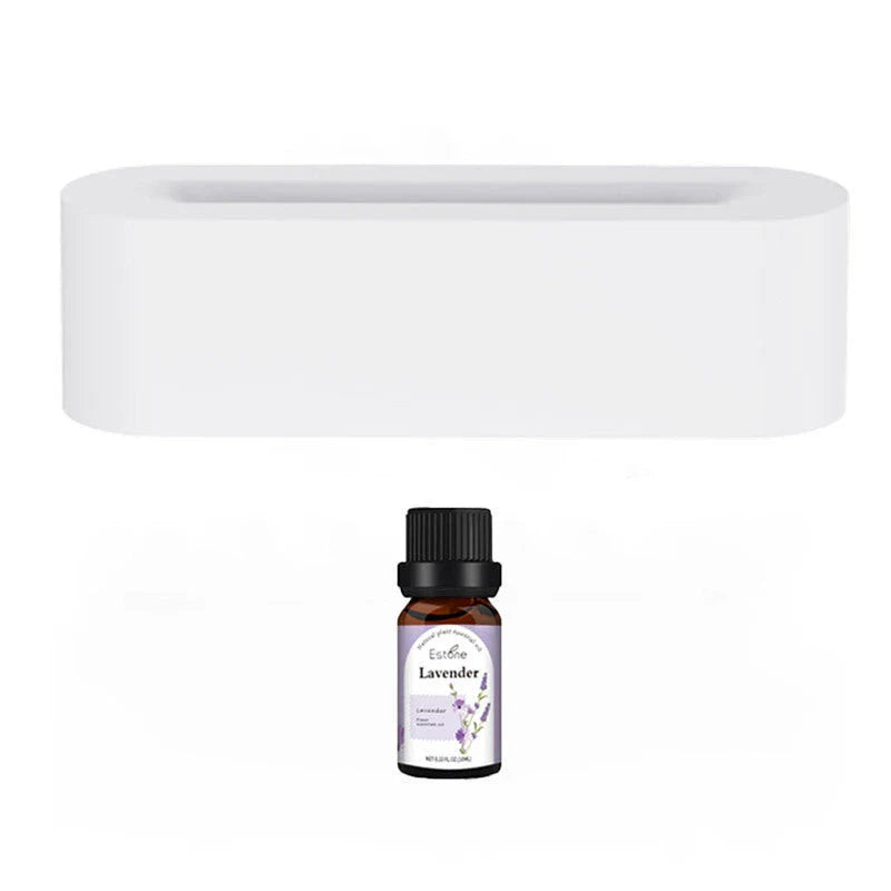 Soothing Aroma Diffuser with Flame-Like LED Lighting and Ultrasonic Humidification