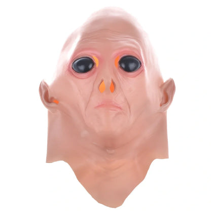 UFO alien Halloween mask with adjustable 26-42cm sizing and vinyl construction