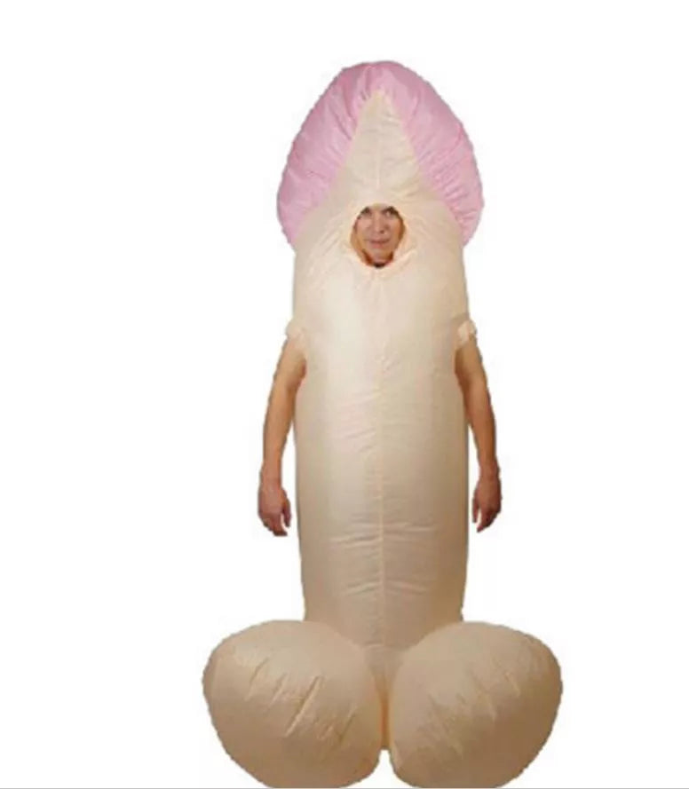 Trump Chair Inflatable Suit for cosplay and dress up, one size fits most adults