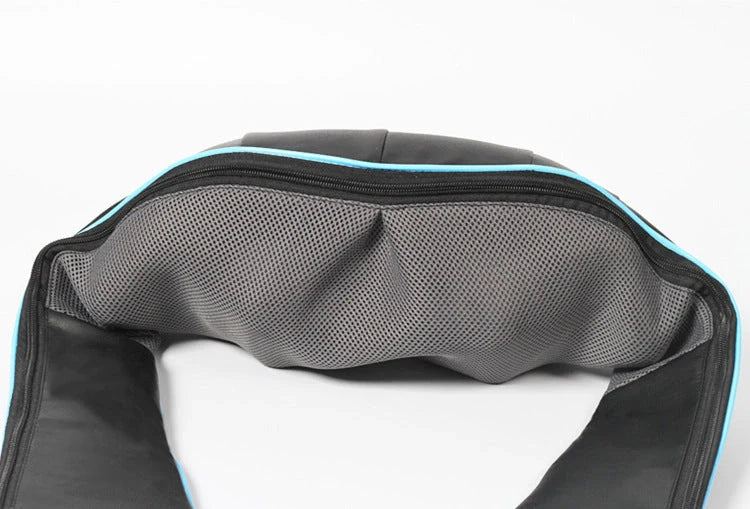 Cervical spine kneading massage shawl with infrared heating for pain relief