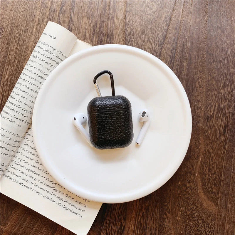 Hard shell sleeve for AirPods 1st and 2nd generation in various colors