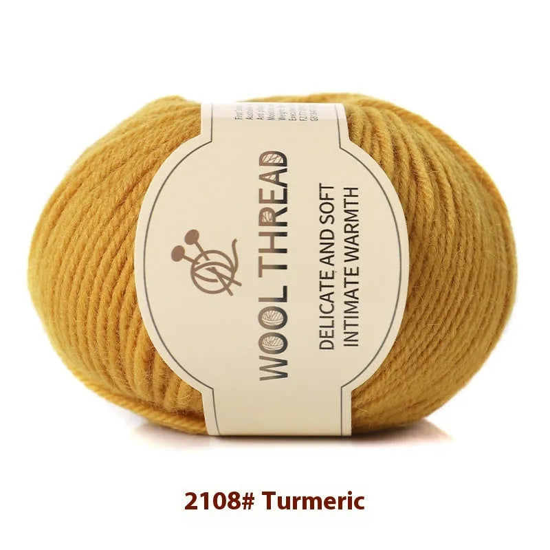 Hand-woven scarf sweater thread roll in domestic wool yarn for baby knitting projects with 10-needle compatibility