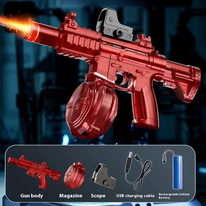Ice Mouse electric water gun toy with 500ml water tank and high-speed firing system