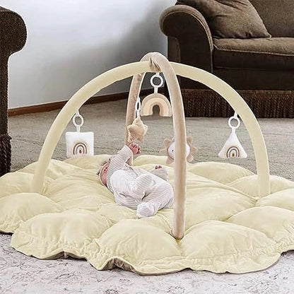 Creative Baby Home Removable Mat Toy Suit showing 180cm plush surface with integrated educational toys