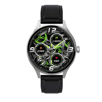 Smart watch for blood sugar monitoring with heart rate tracking on 1.43 inch AMOLED screen