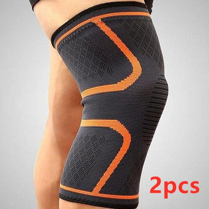 Breathable anti-slip knee support in various colors and sizes