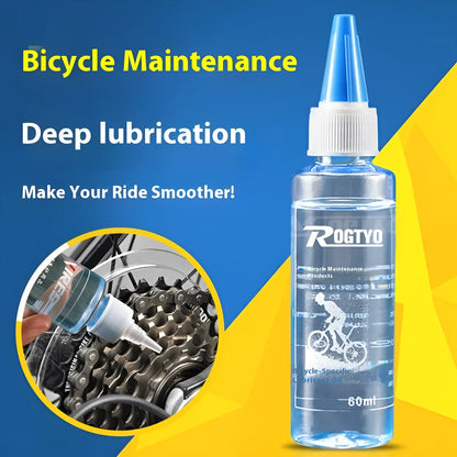 60ml bicycle chain lubrication oil bottle for maintenance and rust prevention
