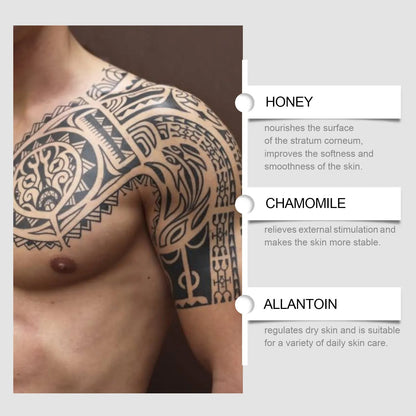 Nourishing moisturising skin tattoo neck cream 50g with relief frost stick.