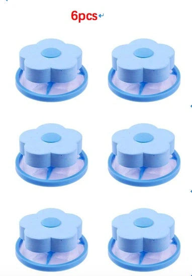 Flower Design Washing Machine Hair Filter for removing lint and hair from laundry