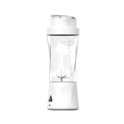 Black portable electric juicer cup with stainless steel 601-800ml liner and 201-500W motor for blending