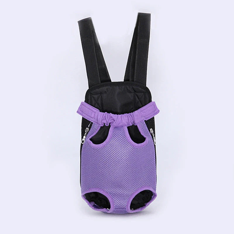 Comfortable Mesh Dog Backpack for Convenient Pet Transport