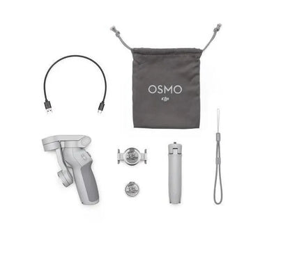 Magnetic mobile phone PTZ stabiliser with 2450 mAh battery capacity for extended smartphone filming sessions