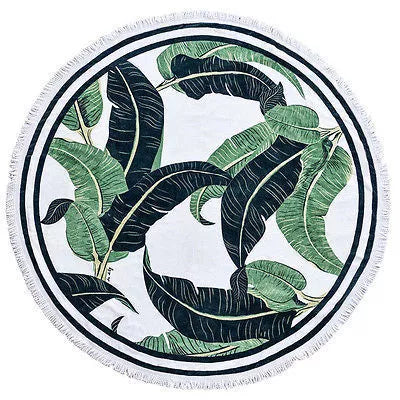 Bohemian style beach towel with vibrant colors, 150x150cm, 100% polyester fiber