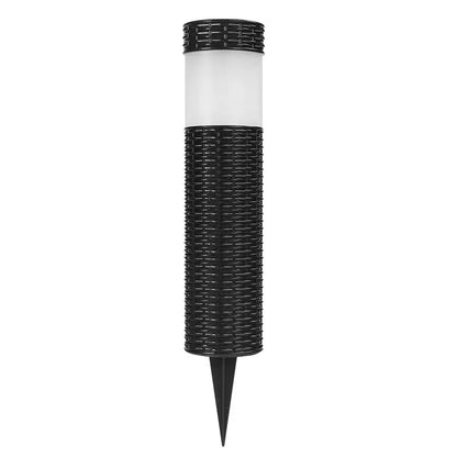 Abstract outdoor waterproof garden light measuring 65mm diameter with three lighting mode options
