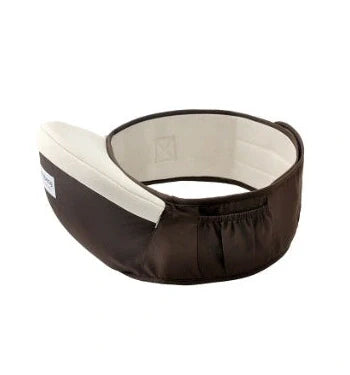 Baby sling waist seat carrier showing 15mm cushion and 25mm waist pad with anti-sliding design