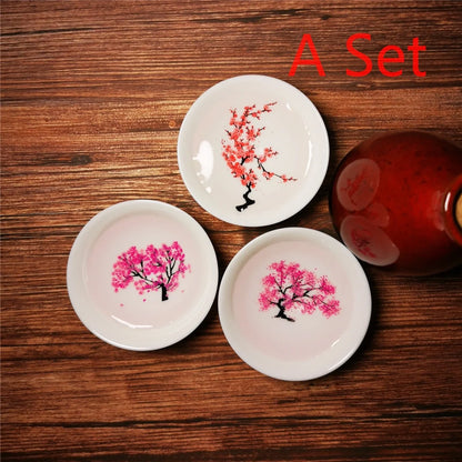 Magic Sakura Cup - Japanese color-changing ceramic teacup with sakura design