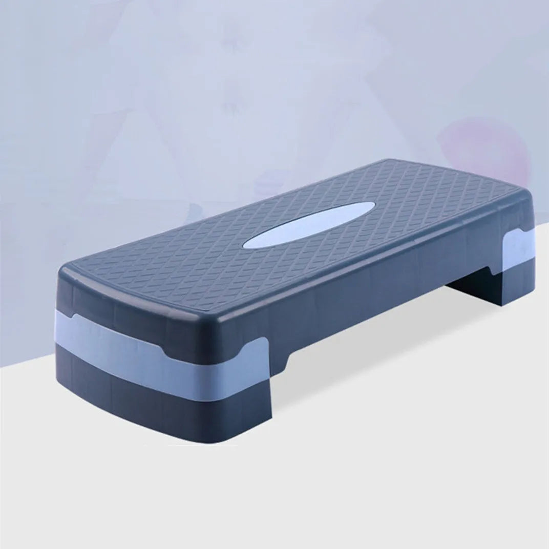 Fit Step aerobics platform measuring 68cm by 28cm by 15cm in ABS plastic for home fitness workouts