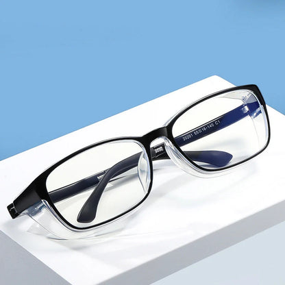 Multifunctional anti-pollen goggles with TR90 frame in transparent colors