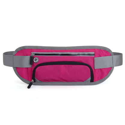 Multifunctional running waist bag sports belt with adjustable belt and water bottle pocket