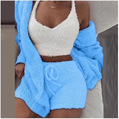 Cozy and stylish flannel pajama set in various colors including red, white, blue, grey, and more.