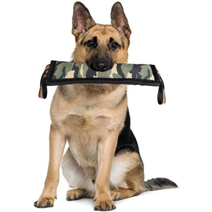Camouflage cloth dog training stick, bite-resistant pet toy for interactive training, specification LY307, single pack