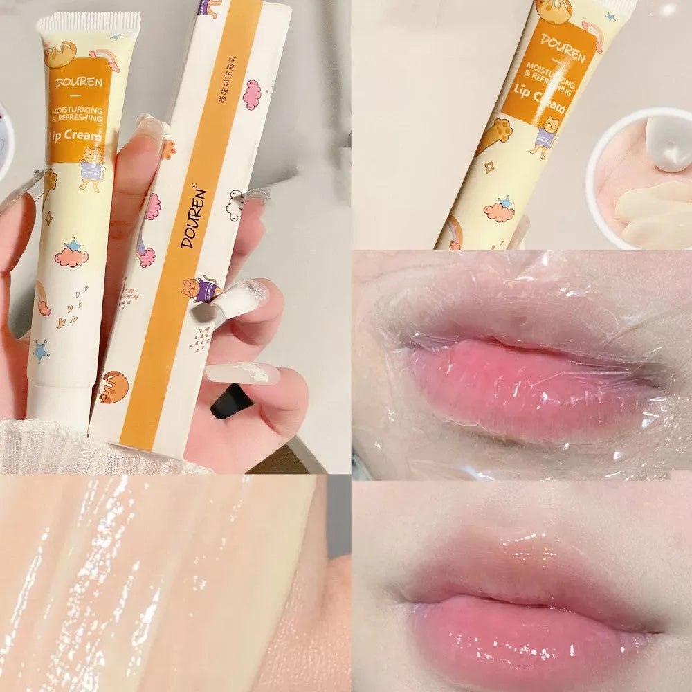 Moisturizing Honey Lip Gloss Base in transparent finish for natural hydration and shine