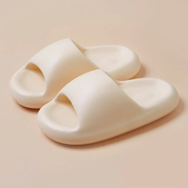 Bread Shoes Soft Slippers in candy colors with 3.5cm thick sole