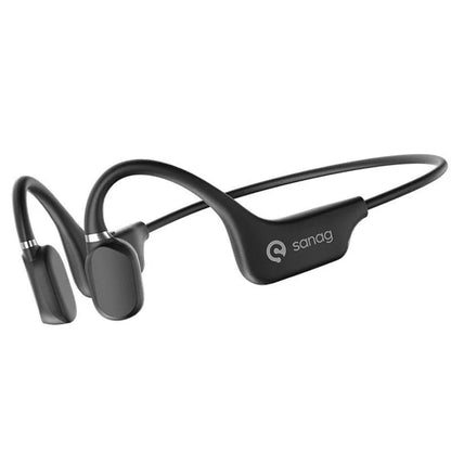 Bone conduction Bluetooth headset in hanging neck design for sports running, available in multiple colours