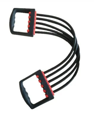 Rubber Rally Chest Dilator Arm Muscle Training Tool with Spring Resistance for Home Fitness and Strength Practice