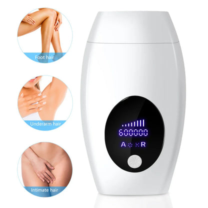 Laser Hair Remover with Adjustable Power Levels for Safe, Convenient Hair Removal