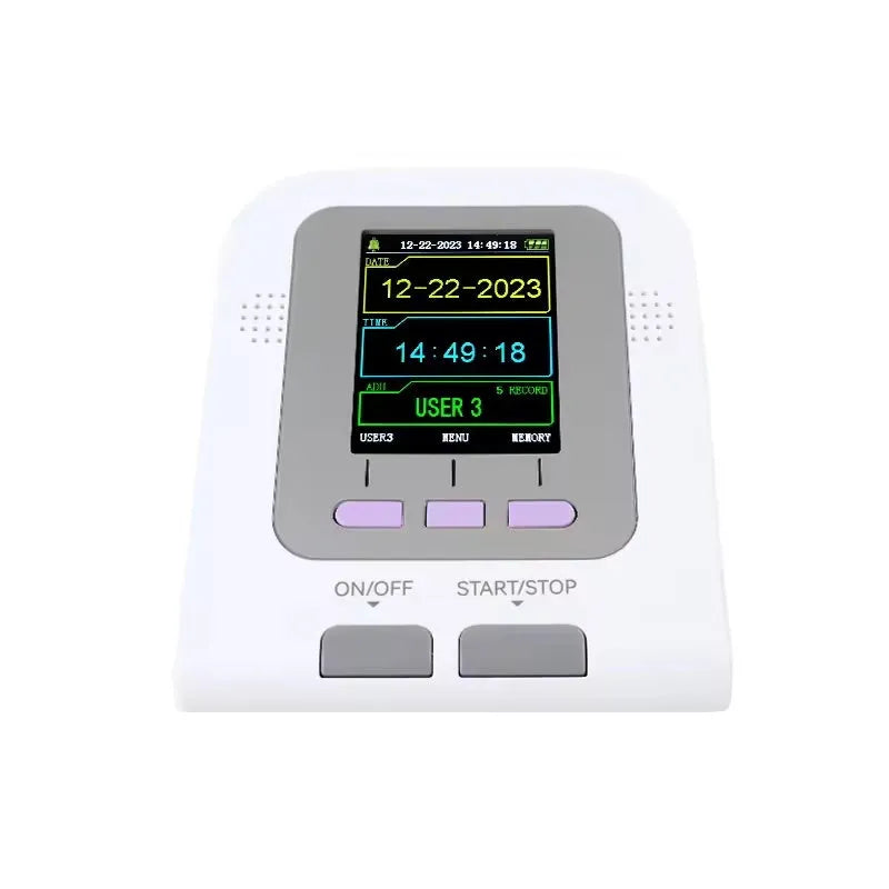 CONTEC08A veterinary blood pressure monitor with LCD screen and cuff for animal measurements