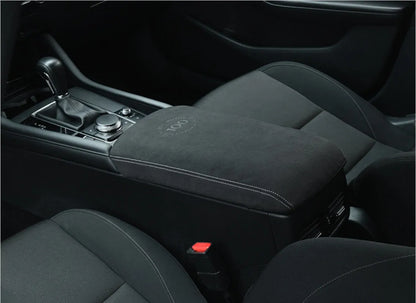 Armrest case cover for Mazda CX-4 CX-5 Oncela in carbon fibre, leather or flannelette, about 500g