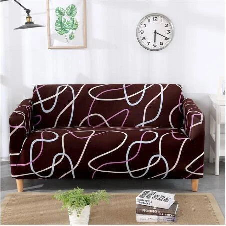 Stylish and durable sofa cover in various colors and sizes, suitable for single, double, three, and four-seat sofas