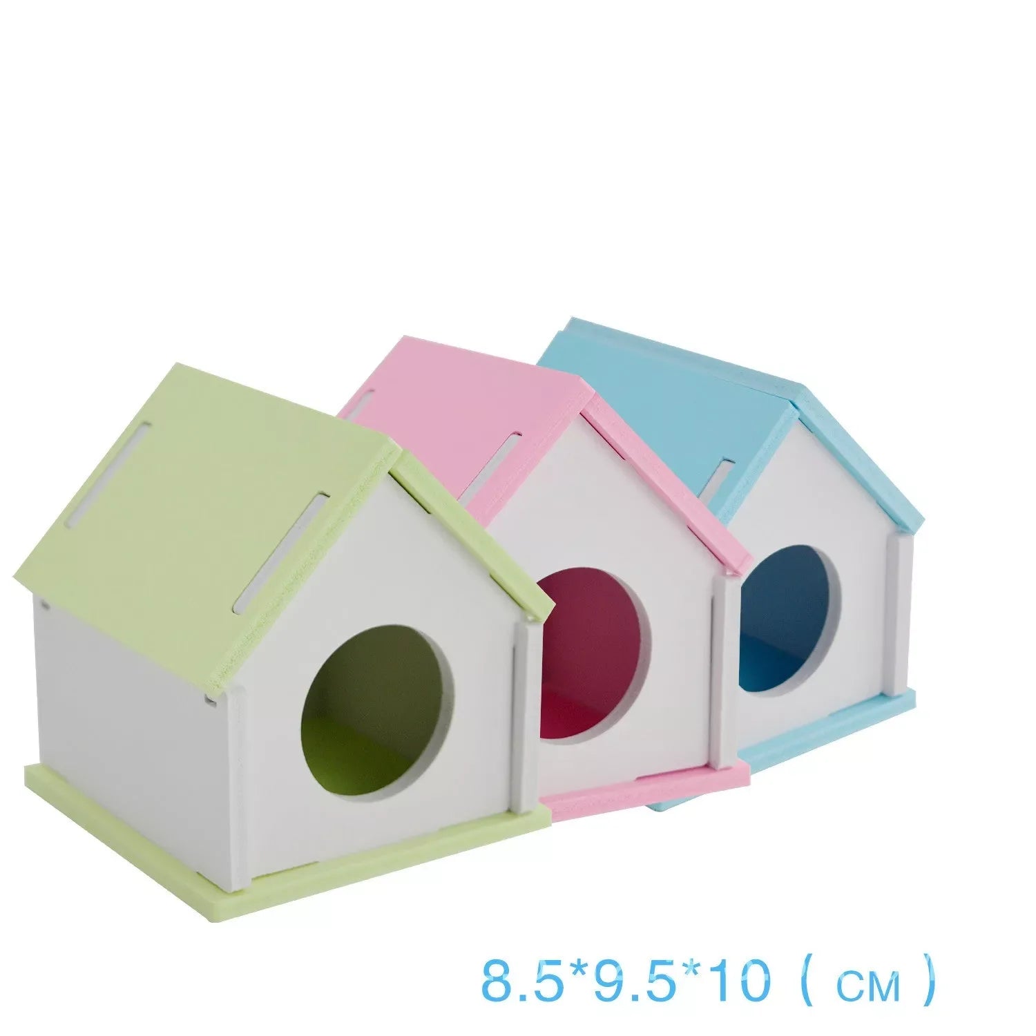 Colorful PVC hamster nest playhouse with ladder for pet exercise and fun