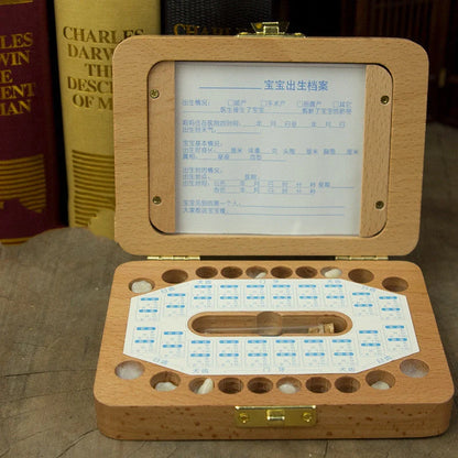 Beech wood commemorative storage box with exquisite design, perfect for keepsakes