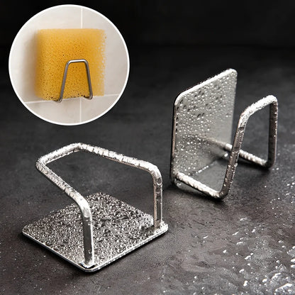 304 stainless steel sponge drain rack measuring 5.5cm by 3.4cm for kitchen sink organisation