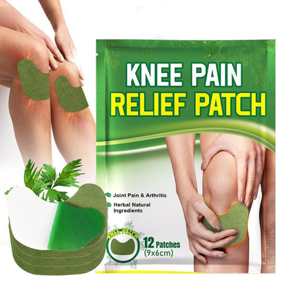 Argy Wormwood Knee Plaster for natural joint pain relief with self-heating feature